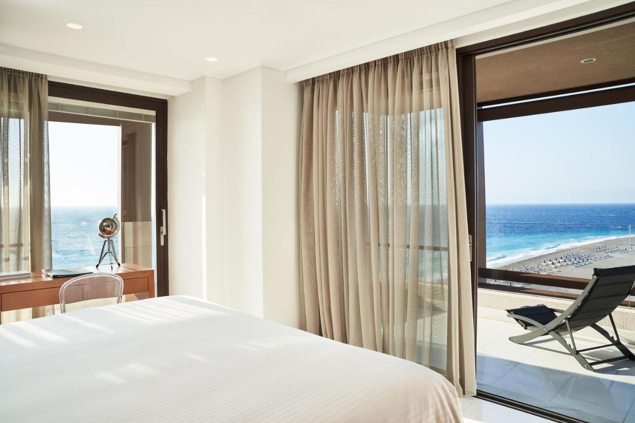 Bellevue On The Beach Suites Rhodes City Exterior foto