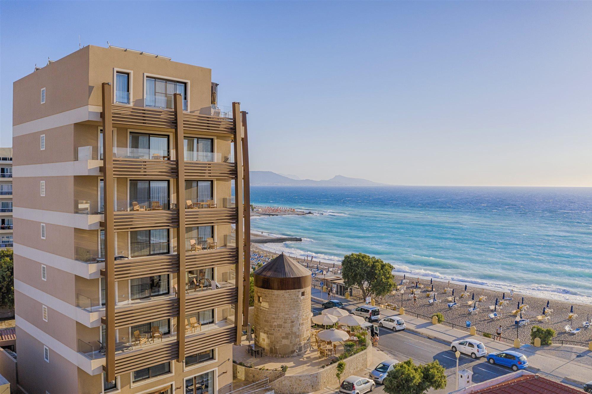 Bellevue On The Beach Suites Rhodes City Exterior foto